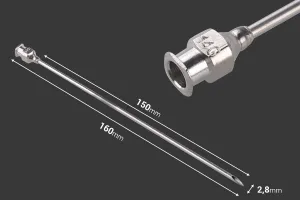 Игла за пластмасови спринцовки 13,3 cm-3