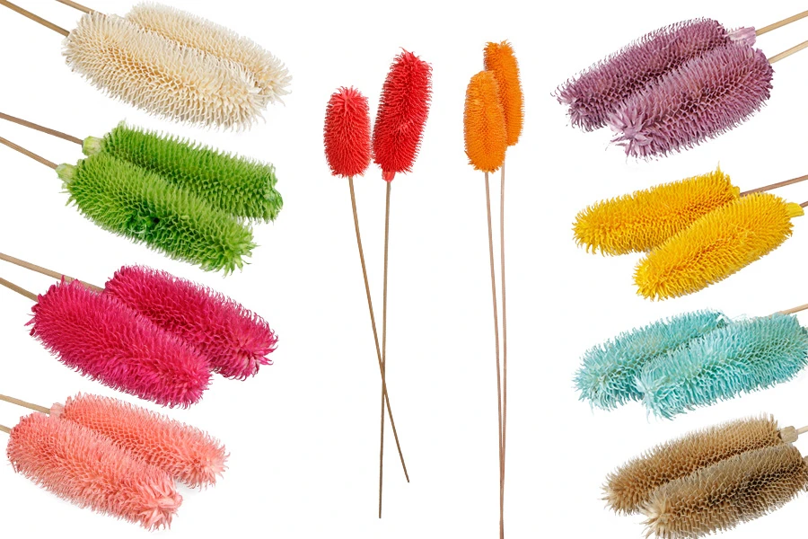 Сухи декоративни цветя - 2 бр. Сухи декоративни цветя - 2 бр.-изображение_продукт