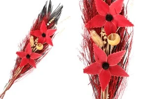 Декоративни клончета  и цветя 80см-1