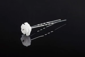 Метална брошка  Цвете Перла  (ширина 12 mm) – 20 броя-2