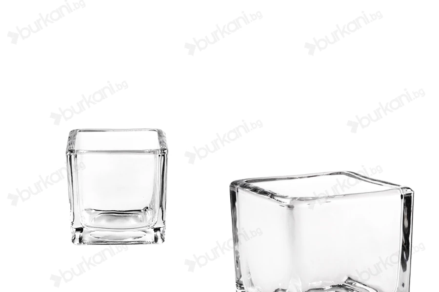 Стъклени квадратни съдове  52x50 mm-изображение_продукт