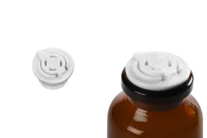 Пластмасова flip top капачка  - 12 бр./пакет-2