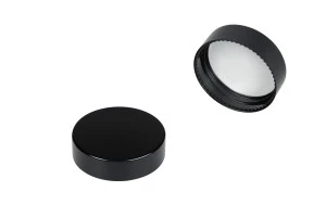 Пластмасова черна матова капачка за буркани-изображение_продукт