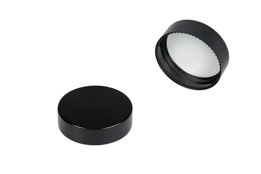 Пластмасова черна матова капачка за буркани-изображение_продукт