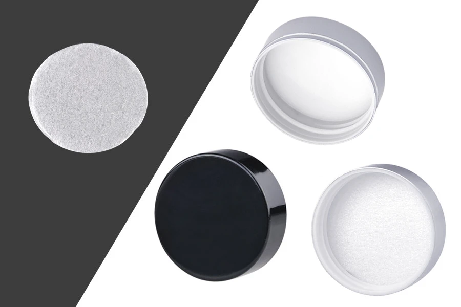 Черна или сребриста капачка с вътрешно уплътнение-изображение_размери