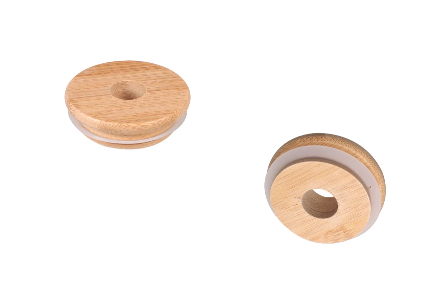Дървена капачка с дупка и ластик за буркани-изображение_продукт