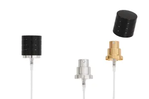 Set - sprej ngjyrë ari me kapak akrilik (PP15) në ngjyra të ndryshme-изображение_продукт