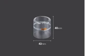 Tермосвиваема капсула 42x40 mm  с прозрачен отвор - 20 бр-изображение_продукт