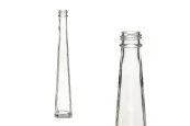 Стъклена декоративна бутилка с размери 50x300 - 200 ml Стъклена декоративна бутилка с размери 50x300 - 200 ml