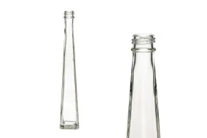 Стъклена декоративна бутилка с размери  50x300 - 200 ml-1
