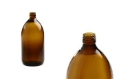 Стъклена фармацевтична бурилка 1000 ml Стъклена фармацевтична бурилка 1000 ml
