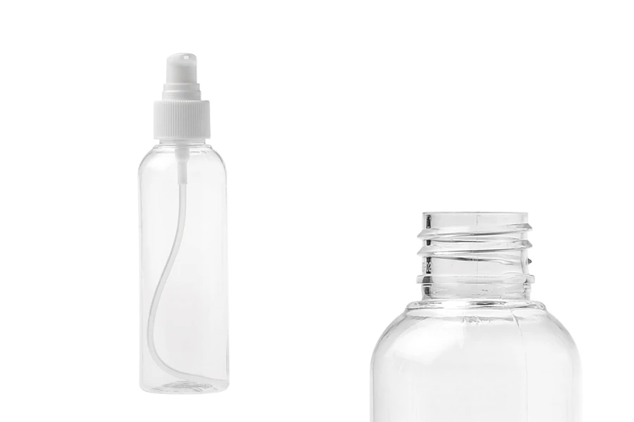 PET бутилка 150 ml с помпа за крем и за лосион в опаковка от 12 броя PET бутилка 150 ml с помпа за крем и за лосион в опаковка от 12 броя