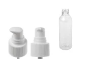 PET бутилка 150 ml с помпа за крем и за лосион в опаковка от 12 броя PET бутилка 150 ml с помпа за крем и за лосион в опаковка от 12 броя