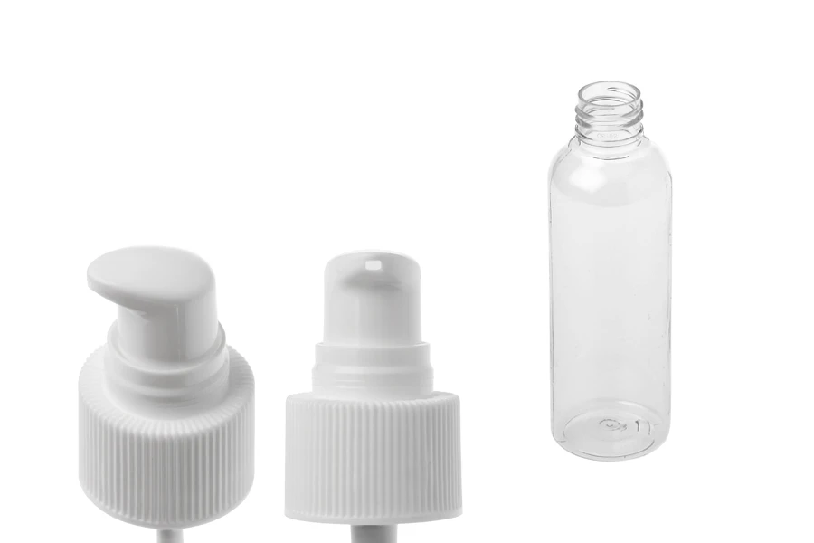 PET бутилка 150 ml с помпа за крем и за лосион в опаковка от 12 броя PET бутилка 150 ml с помпа за крем и за лосион в опаковка от 12 броя