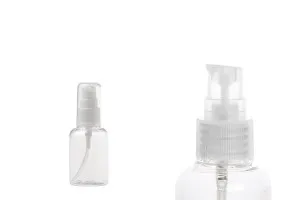 PET бутилка 50 ml с помпа за крем в опаковка от 12 броя-1