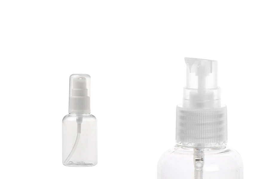 PET бутилка 50 ml с помпа за крем в опаковка от 12 броя PET бутилка 50 ml с помпа за крем в опаковка от 12 броя