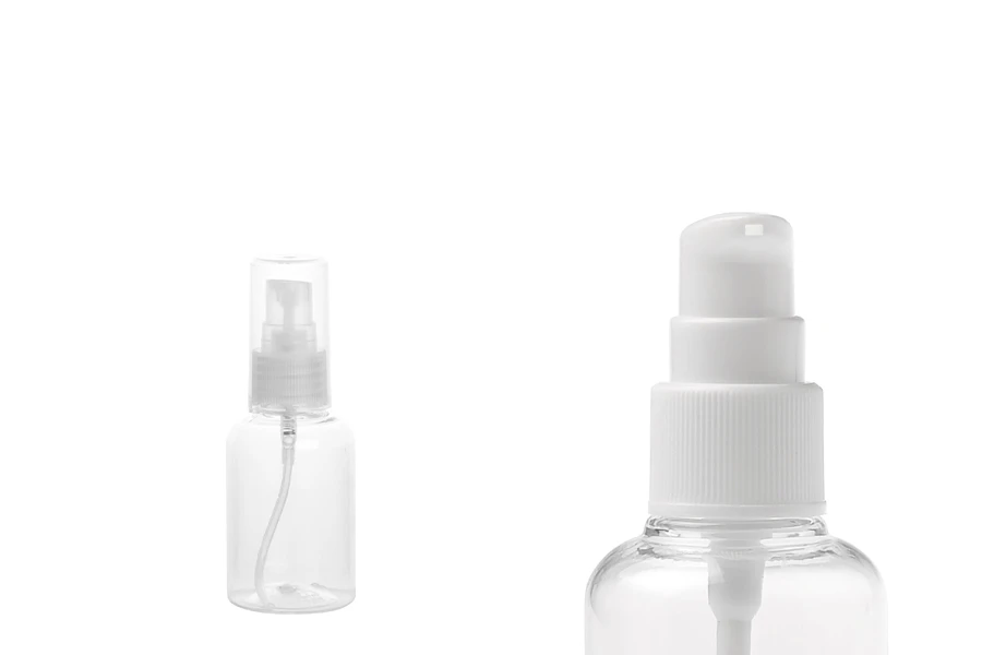 PET бутилка 50 ml с помпа за крем в опаковка от 12 броя PET бутилка 50 ml с помпа за крем в опаковка от 12 броя