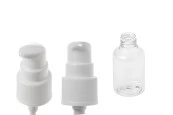 PET бутилка 50 ml с помпа за крем в опаковка от 12 броя PET бутилка 50 ml с помпа за крем в опаковка от 12 броя