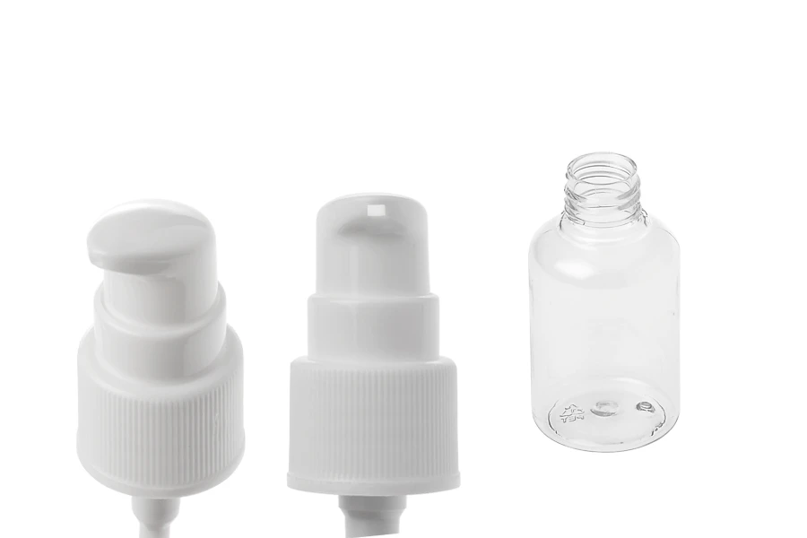 PET бутилка 50 ml с помпа за крем в опаковка от 12 броя PET бутилка 50 ml с помпа за крем в опаковка от 12 броя