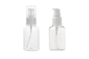 PET бутилка 50 ml с помпа за крем в опаковка от 12 броя-5