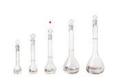 25 ml стъклена колба със стъклена капачка