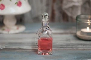 Стъклена квадратна бутилка 100 ml-5