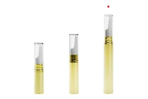 Пластмасова златиста или сребриста бутилка Airless 15 ml за серуми-6