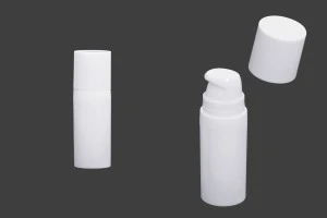 Пластмасова опаковка Airless за крем  10 мл в бял цвят-1