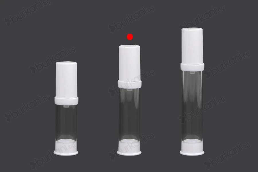 Бутилка Airless 10 ml  за крем, лосион или серуми-изображение_група
