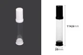 Пластмасова акрилна бутилка 15 мл тип Airless Пластмасова акрилна бутилка 15 мл тип Airless