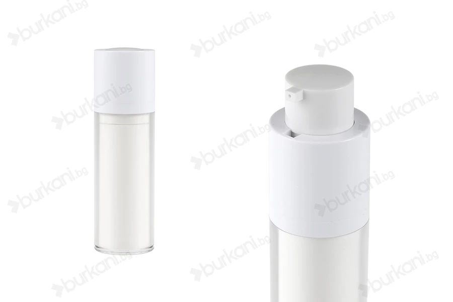 Пластмасова бутилка тип Aırless 30 ml за лосион, серуми или крем-изображение_продукт