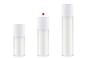 Пластмасова бутилка тип Aırless 30 ml за лосион, серуми или крем Пластмасова бутилка тип Aırless 30 ml за лосион, серуми или крем