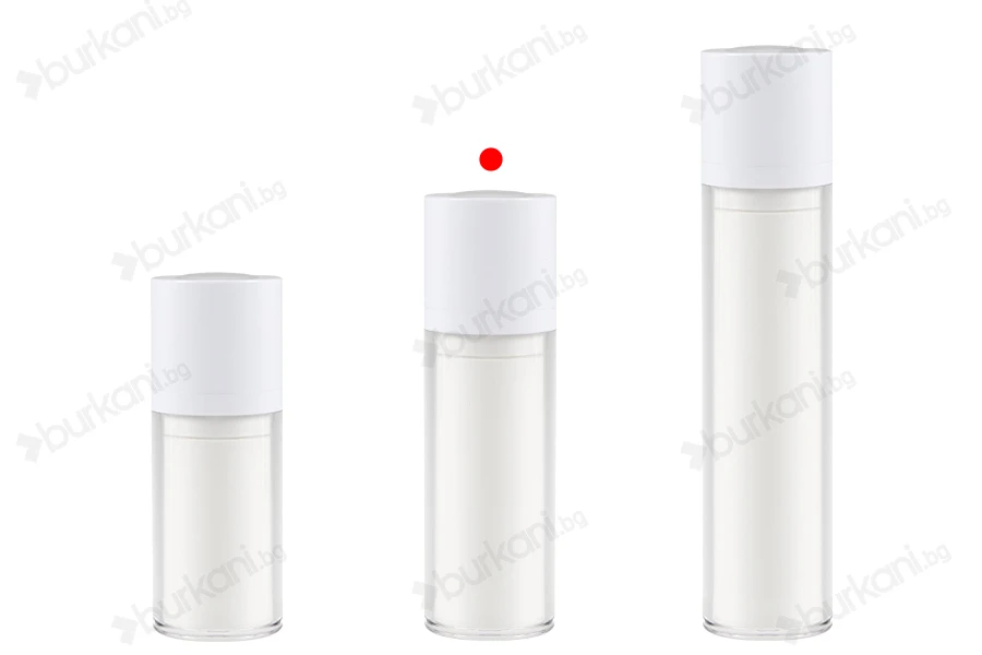 Пластмасова бутилка тип Aırless 30 ml за лосион, серуми или крем-изображение_група
