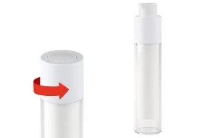 Пластмасова бутилка тип airless 50 ml за серуми, крем или лосион-3
