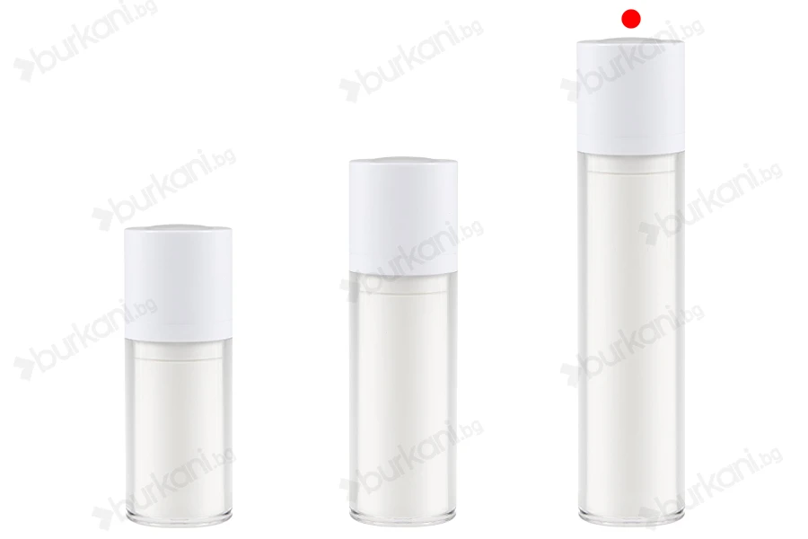 Пластмасова бутилка тип airless 50 ml за серуми, крем или лосион-изображение_група