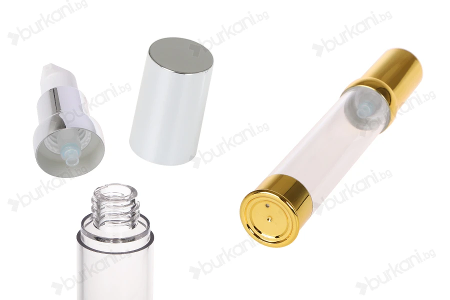 Пластмасовa бутилка  тип Airless  30 ml-изображение_група