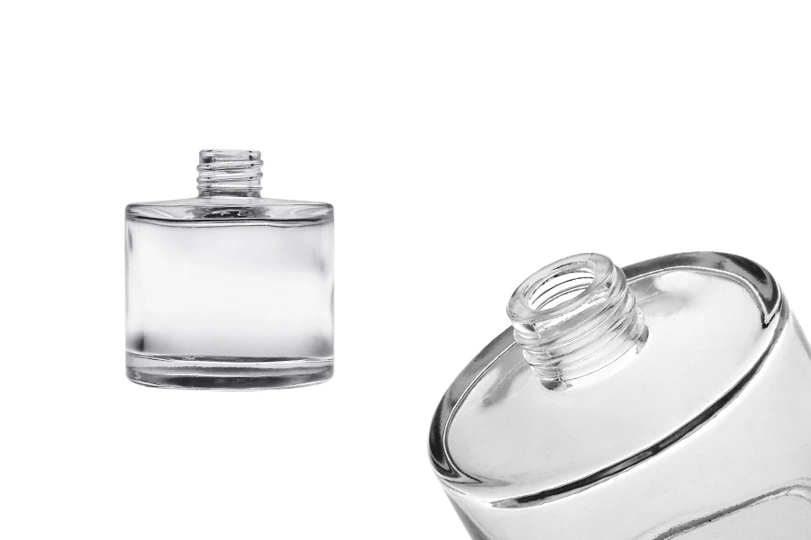 Цилиндрична стъклена бутилка от 50 ml Цилиндрична стъклена бутилка от 50 ml