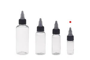 PET бутилка 10 ml с черна капачка Unicorn за електронна цигара - 50 бр-5