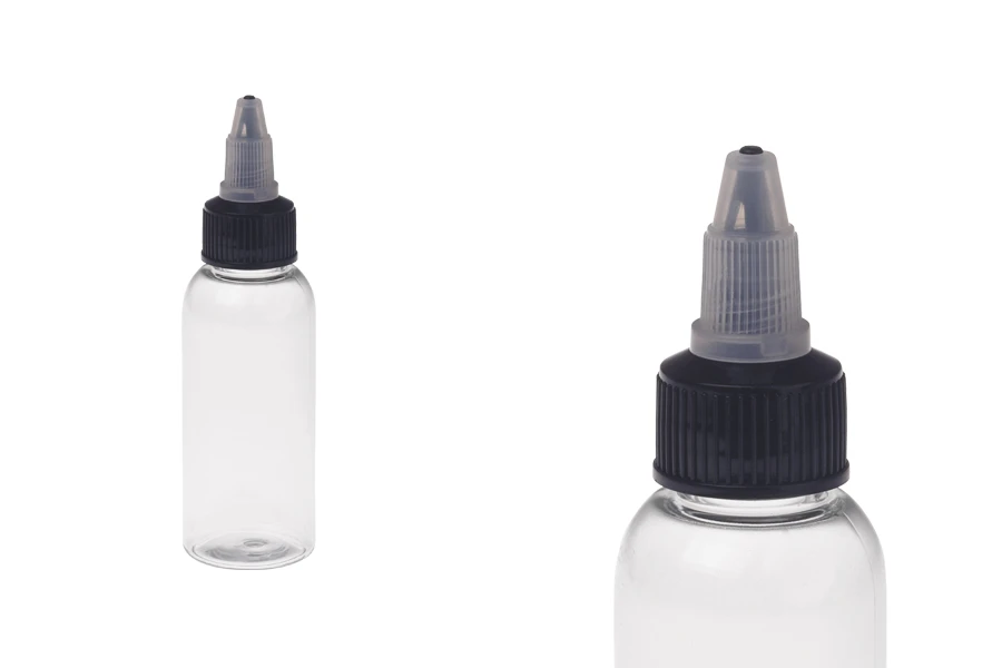 PET бутилка 50 ml с капачка Unicorn за електронни цигари PET бутилка 50 ml с капачка Unicorn за електронни цигари