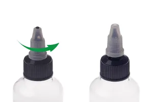 PET бутилка  50 ml с капачка  Unicorn за електронни цигари-5