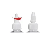 PET бутилка 60 ml прозрачна с бяла капачка за електронна цигара - 50 бр. PET бутилка 60 ml прозрачна с бяла капачка за електронна цигара - 50 бр.