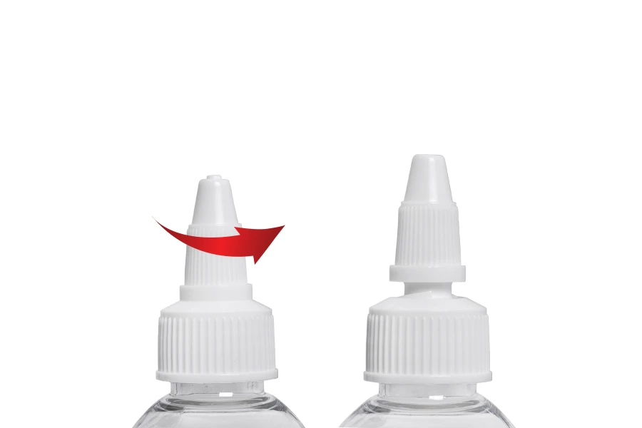 PET бутилка 60 ml прозрачна с бяла капачка за електронна цигара - 50 бр. PET бутилка 60 ml прозрачна с бяла капачка за електронна цигара - 50 бр.