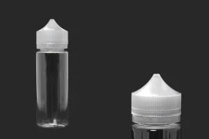 Прозрачна бутилка Chubby Gorilla  120 мл за електронни цигари-1