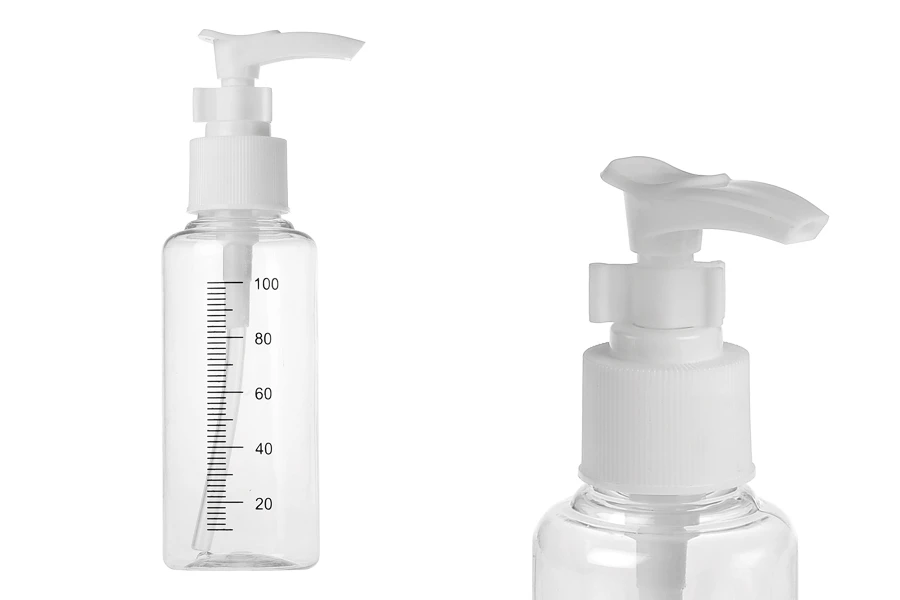 Пластмасова бутилка за шампоан 100 мл - 24 бр. в опаковка-изображение_продукт