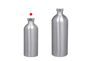 Aлуминиева бутилка 500 ml с алуминиева  капачка за съхраняване на есенции, парфюми и др.-5