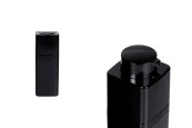 Пластмасова акрилна черна опаковка тип Airless 15 мл