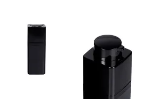Пластмасова акрилна черна опаковка тип Airless 15 мл-1