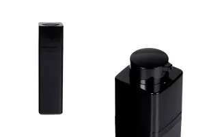 Пластмасова акрилна черна опаковка тип Airless 30 ml-1