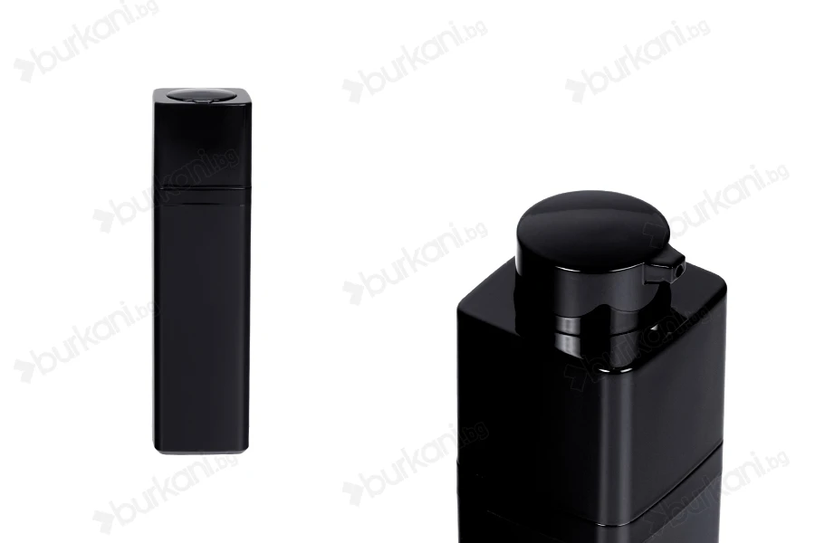 Пластмасова акрилна черна опаковка тип Airless 30 ml-изображение_продукт