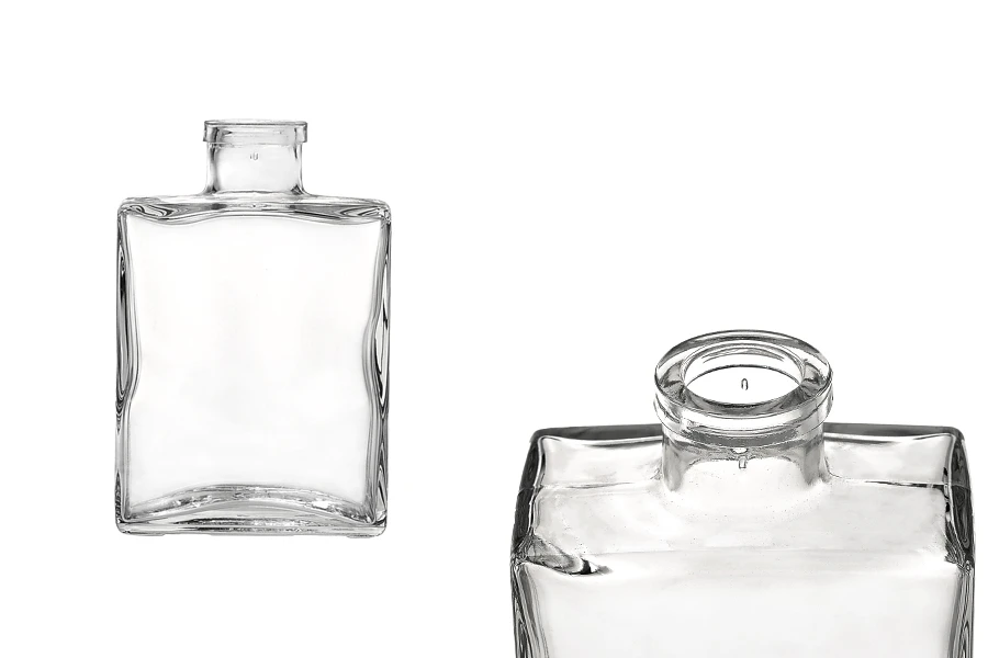 Стъклен бутилка за ликьор или за коняк 200ml